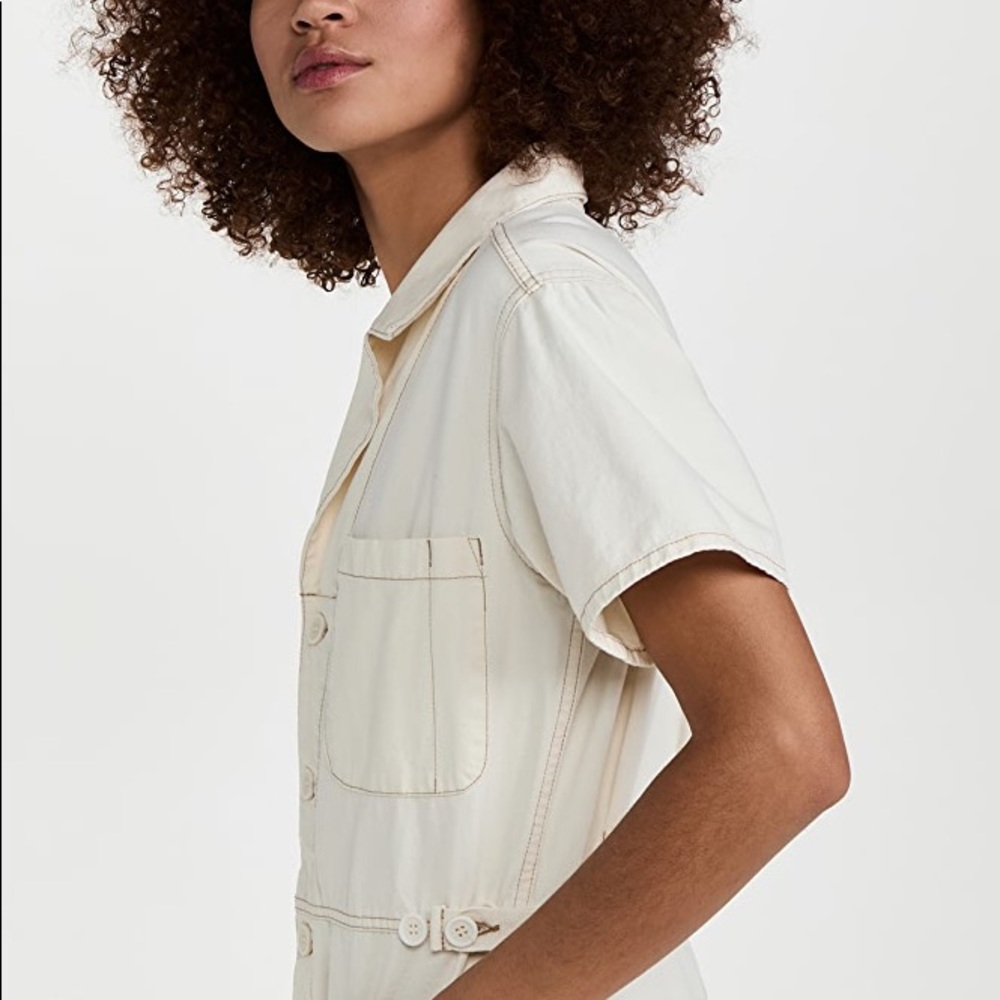 Pistola Denim Parker Field Suit Romper - Picture 5 of 6